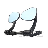 675srr 675nkMotorcycle Black  Handlebar Bar End Mirrors / Brake and Clutch Protector Kit - for 675SR