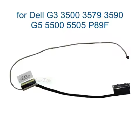 LCD Video Screen Cable For Dell G3 3500 3579 3590 G5 5500 5505 P89F Laptop LVDS Cables 30pin 40pin 0