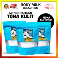 Body Milk Bleaching Lotion – Face & Body Whitening, Brightening & Moisturizing, Fades Scars & Dark F