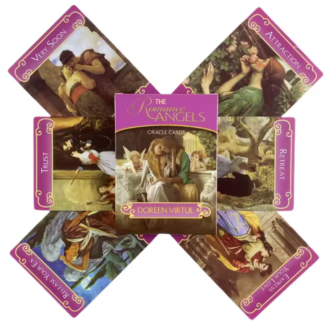 English New The Romance Angels Oracle Cards Deck Tarot Cards