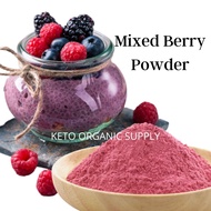 Mixed berry powder 250g Organic Pure berries fruit powder blueberry strawberry Acai Berry raspberry 