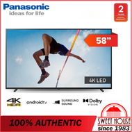 Panasonic 58" Android 4K UHD LED TV TH-58JX700K