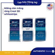 [American products] INDIVIDUAL Crest 3D Whitestrips Teeth Whitening Strips, Crest 3D Teeth Whitening