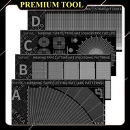 Dspiae premium model paint masking tape cutting board - GENUINE DISTRIBUTOR.
