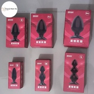 Buttplug Butt Plug Anal Plug Jumbo Size Silicone Black