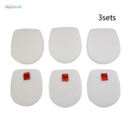 [Mulstore] 3Set Sponge Filters for Shark IC300 IZ251UK IZ201UK IZ202SM  IZ201ME IZ102