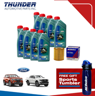 Ford / Castrol/ACDelco Fully Synthetic Change Oil Bundle for Ford Everest 2015-2024  /Ranger/Raptor 