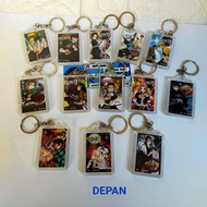 GANTUNGAN KIMETSU NO YAIBA Keychain/ Anime Keychain/ Anime Keychain/