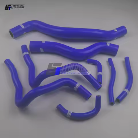 Silicone Radiator Hose Kit For 1996-2001 Mitsubishi Lancer Evolution EVO 4/5/6 2.0L 4G63T (8pcs)