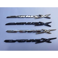 Motorcycle 3D Black Emblem Stickers Decal for yamaha BWS X BWSX 100 125 200 150 70 50