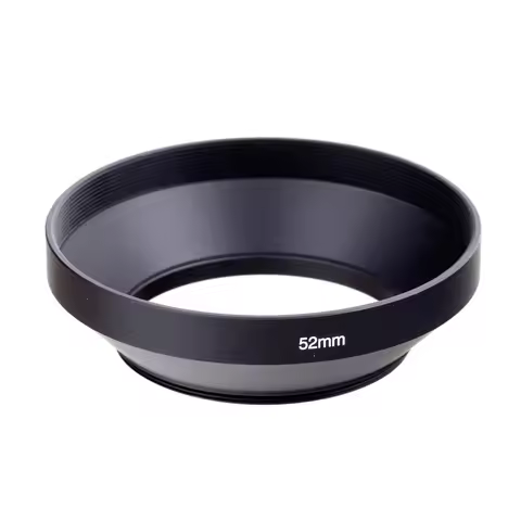 Metal Lens Hood Wide-Angle 49mm 52mm 58mm 55mm 62mm 67mm 72mm 77mm 82mm Camera Hood For Canon Nikon 