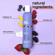 Milk Shake SIVER SHINE / ICY BLOND / COLD BRUNETTE Shampoo Conditioner /Integrity​ / Moisture แชมพู และครีมนวดสูตรพิเศษสำหรับผมทำสี