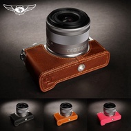 【Original import】 Taiwan TP Genuine Leather Canon M100 M200 Camera Bag EOS M200 m100 Leather Case Cowhide Case