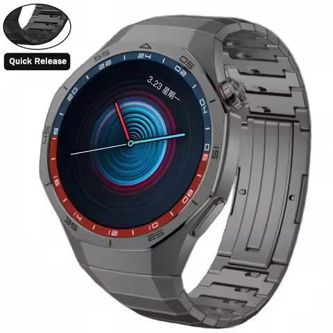 No Gaps Luxury Titanium Alloy Strap For Huawei Watch GT 5 Pro Metal Bracelet For Huawei Watch GT5 Pr