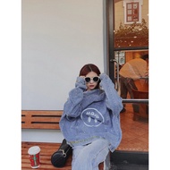 Drew House 20ss Smiley Face Ripped Destruction Washed Embroidered Jacket