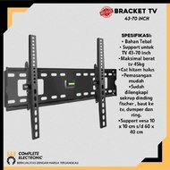 40-90 inch Wall TV Bracket for All TV Brands, Premium TV Bracket