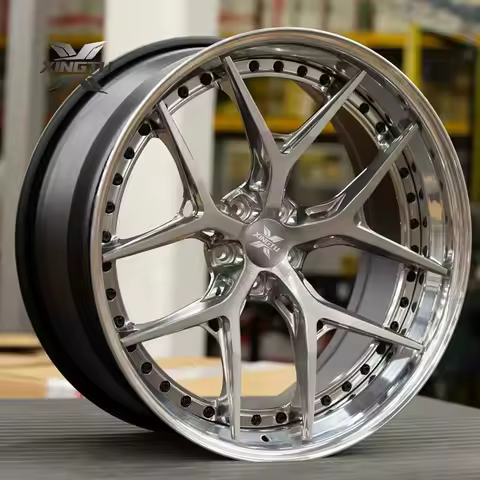 Hot-selling New 5x108 2-Piece Forged Concave Deep Dish Wheels 18 19 20 Inch for BMW Tesla Model 3 Ri