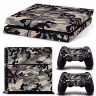 Camouflage Vinyl Skin Sticker Decals Cover for PS4 Playstation 4 Console amp 2 Controller Skins Game