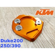 Side Stand Foot Pad KTM Duke 200 250 390 V1 V2 All Model Accessories Motor Tapak Pedal Carpet Alloy