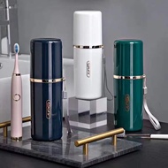 DUTRIEUX户外旅行装备日用刷牙漱口杯牙刷盒牙刷套装组合装旅行杯 随机色2个装