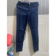 Preloved HnM h&m original High waist Women's jeans
