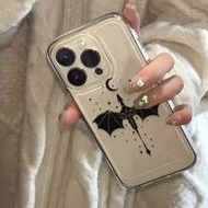 เคสโทรศัพท์ลายมังกรโปร่งใสกันกระแทกสำหรับ IPhone 16/15 XR /7/8, สำหรับ IPhone 15 Pro Max/12 Pro Max/