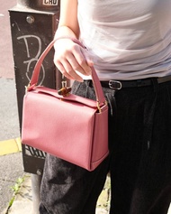 中古包 Gucci 古馳 粉紅色竹節肩背包