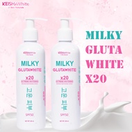 Keisha Milky Gluta White Premium Moisturizing Lotion with SPF50 250ML