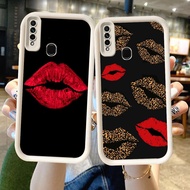 NA-35 Glamour Lips Shockproof Casing for OPPO A31 F15 A91 Reno 3 Realme 6i C3 5s 5i 5 Narzo 10 10A 2