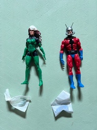 MARVEL LEGENDS 漫畫版 蟻人antman+ 小淘氣 rogue一組 (無盒）