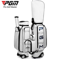 PGM Golf Waterproof Aviation Package Multifunction Ladies Golf Travel Bag With Wheels QB036