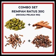 AGM COMBO SET REMPAH RATUS 4 JENIS (KULIT KAYU MANIS, LAWANG, PELAGA) READY STOCK