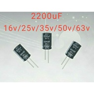 2200uF(16v/25v/35v/50v/63v) Electrolytic Capacitor