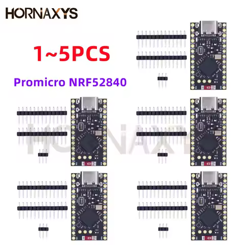 1-5PCS/NRF52840 Development Board Compatible With Nice!Nano V2.0 Bluetooth Charging Management Pro M