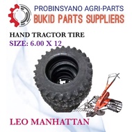 Hand Tractor / Kuliglig Tire 6.00-12 (4 fly ) LEO