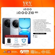 iQOO Z10 5G 24(12+12GB EXTENDED RAM+512GB ROM) Snapdragon 7s Gen 3 I 120Hz Eyecare AMOLED Display I 