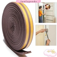 LANFY 5/10M Seal Strip Soundproof Weather Strips Rubber Draught Excluder