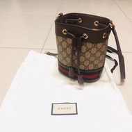 GUCCI Ophidia mini GG bucket bag 帆布小型水桶包