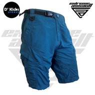 D Kicks Avenue Extreme Assault Rogue 3 Teal Blue MTB Shorts