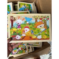 24-Piece Wooden Puzzle