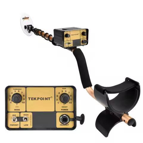 TEKPOINT-2 Ultra High Sensitivity Underground Metal Detector Gold Detector Portable Jewelry Treasure