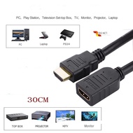 HDTV CABLE Male To Female-0.3Meter CABLE HDmi M/F-30CM