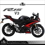 CUTTING STICKER R15 STRIPING/ V3 MTF 30/ R15 STRIPING/ V3 YAMAHA STICKER/ STICKER/ DECAL/ R15/