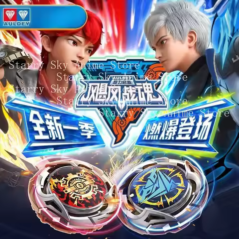 AULDEY Beyblade Burst WSA Spinning Top Origin Battle Ring Collection Cards for Boys Kids Collectible