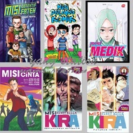 Bestseller Series KOMIK-M: Detective FATEH Mission Painter Comic Mission Medical Mission Finding Lov