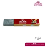 JM113 JAYA MATA 6000 Natural Whet Sharpening Stone [Honing Stone_Whetstone_Knife Sharpener_Batu Asah