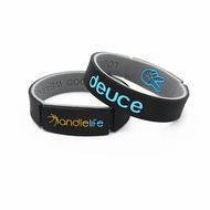 Bracelet bracelet Trendy American Basketball Sports Deuce brand Letter Creed Good Luck Energy Silico