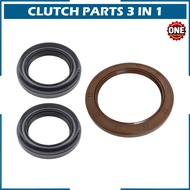 3 IN 1 HESO FLYWHEEL OIL SEAL DRIVE SHAFT OIL SEAL PROTON WAJA 1.6 L CAMPRO S4PH AUTO 4 SPEED