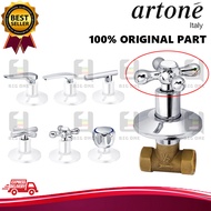ARTONE PRO ITALY STAINLESS STEEL WATER TAP HANDLE SPARE PART FOR CONCEALED STOPCOCK AND WATER VALVE