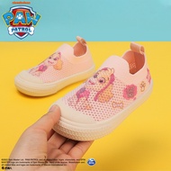 Paw Patrol Children's Net Shoes Summer Breathable Sneakers2024New Girls Baby Slip-on Single Mesh Hollow Soft Bottom